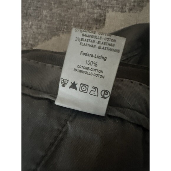 Transit Uomo Men’s Avant-Garde Chino Pants Trousers Gray 2XL (38x35) - Picture 7 of 8